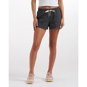 Vuori Women's Vintage Ripstop Shorts in Charcoal - Medium